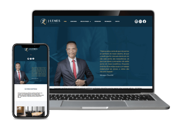 Desenvolvimento de Site para JLemes Advocacia
